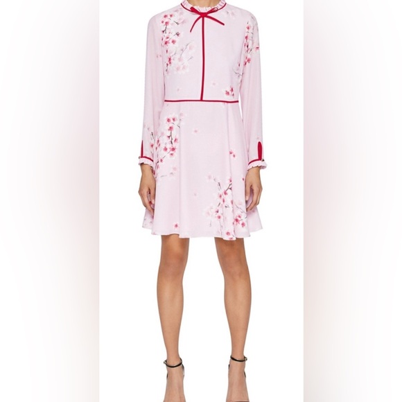 Ted Baker London Heydii Cherry Blossom Mini Dress (NWOT) - Picture 6 of 7